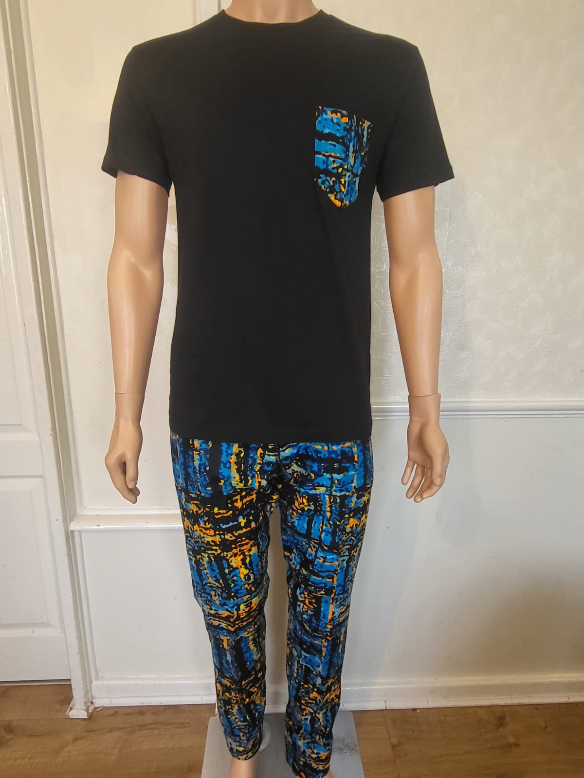 Alfred Ankara print trouser pant - Kipfashion